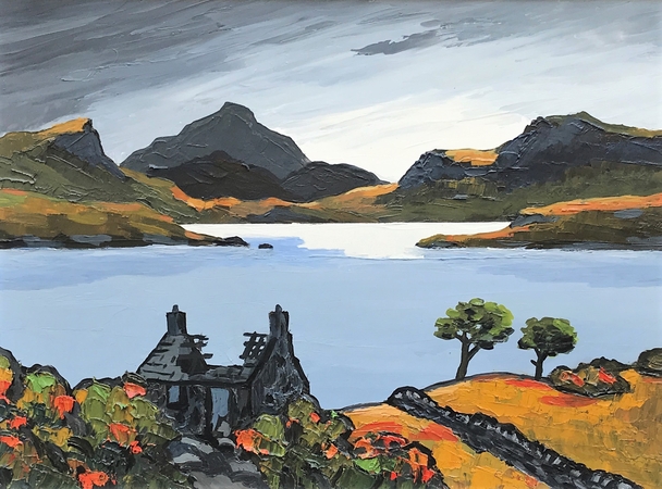 DAVID BARNES - the old scottish croft